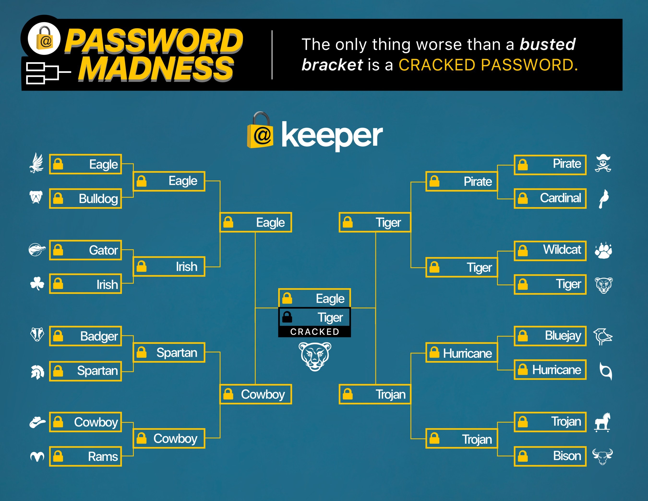 Think Sports Teams Make a Good Password? Think Again - USA Daily Times